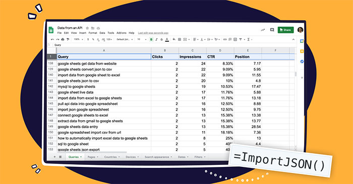 Hướng dẫn nhập JSON vào Google Sheets